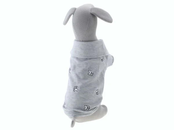 Vsepropejska Brok šedé tričko pro psa Délka zad (cm): 36