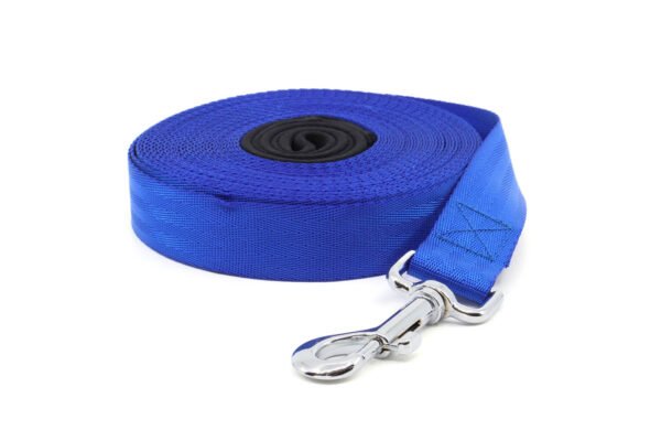 Vsepropejska Krosus stopovací vodítko pro psa | 20 m Barva: Modrá