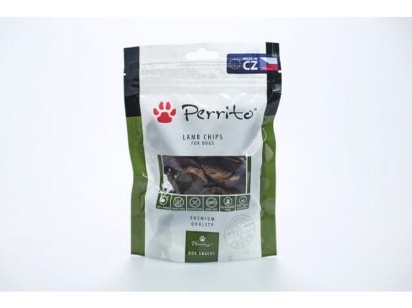 Perrito jehněčí čipsy pro psy | 100g